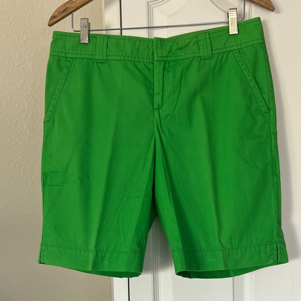 Lilly Pulitzer Bright Green Women's Bermudas